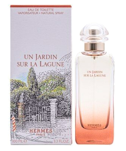 Un Jardin Sur La Lagune Perfume by Hermes 3.3oz Eau De Toilette Spray (Unisex)